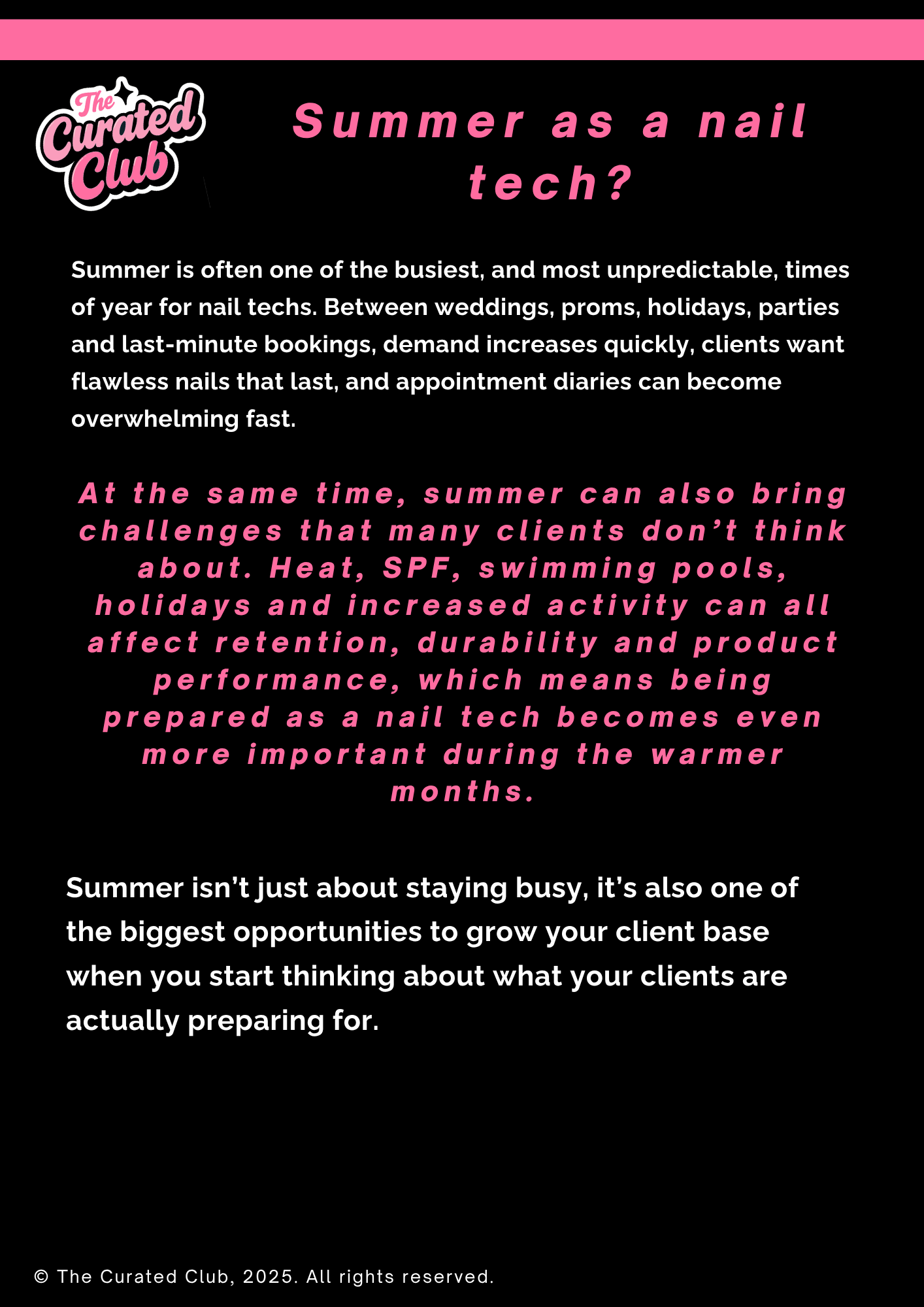 Summer Nail Success – The Curated Club June 2026 Guide