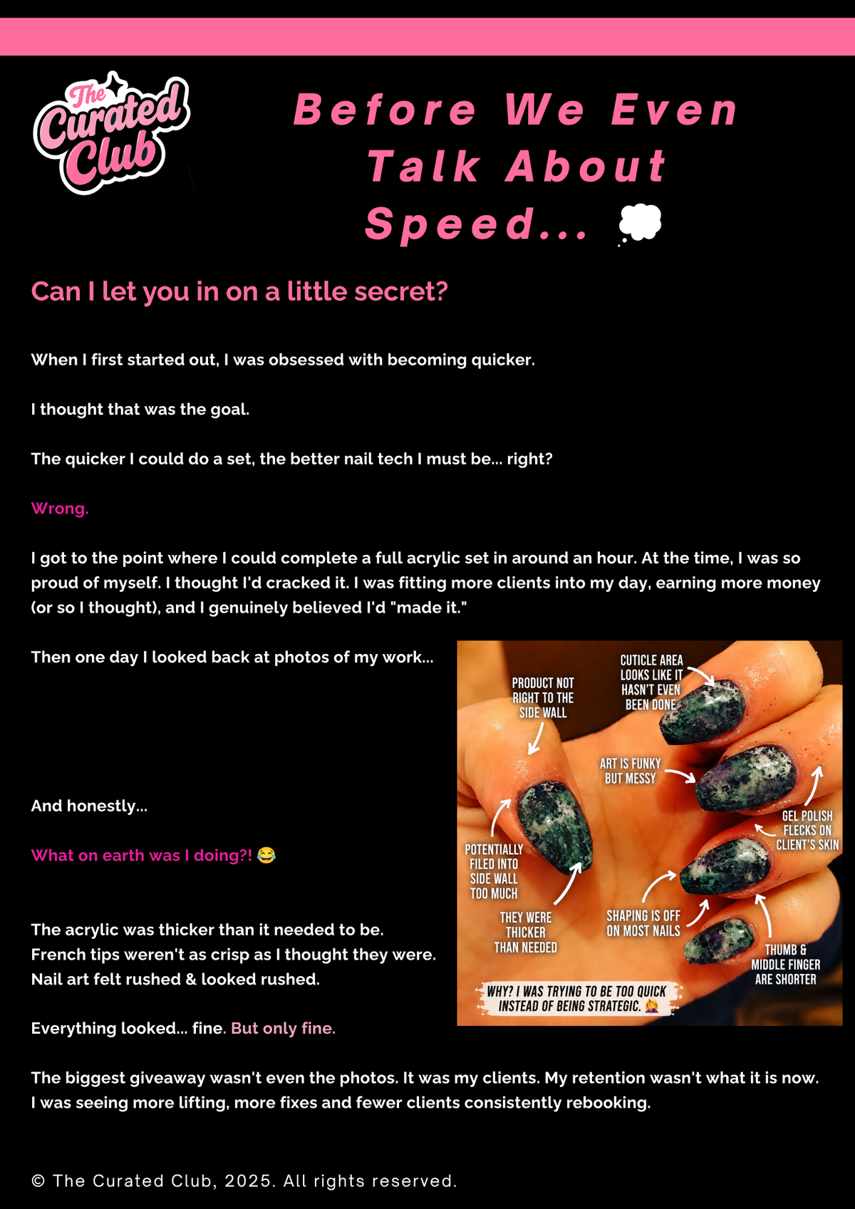 Work Smarter, Not Harder: Nail Tech Speed & Time-Saving Guide